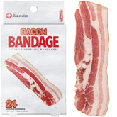 BioSwiss bacon bandages 24-count pack for quick wound protection on the go