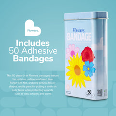 BioSwiss flower bandages offer four styles for versatile wound care.