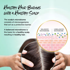 Biotera Long & Healthy Shampoo color-safe formula for color-treated hair.