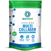 BioTrust Ageless Multi Collagen vanilla canister ready to mix for daily wellness