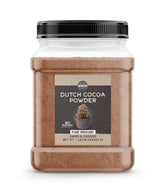 Birch & Meadow Dutch cocoa powder jar keeps powder fresh for baking and sharing.