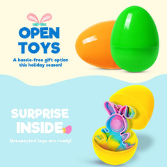 Birebebys Easter-hunt ready eggs simplify party planning and classroom activities.