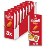 Biscoff Go cookie butter and breadsticks ready for dipping on the go.