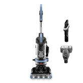 Bissell CleanView Max with LED headlights illuminating debris for pet hair cleanup
