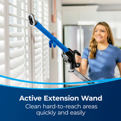 Bissell CleanView OnePass Technology helps carpet cleaning on the first pass.