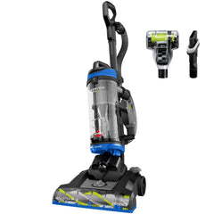 Bissell CleanView Swivel Pet Upright demonstrates agile maneuverability around furniture