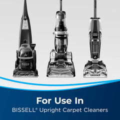 Bissell Deep Clean antibacterial stain removal action on fibers after pet messes