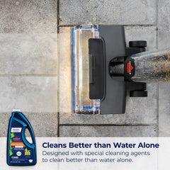 Bissell formula cleans sealed hard floors safely and effectively