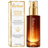 BIYSBER Retinol Collagen Serum bottle with dropper for smoother skin.