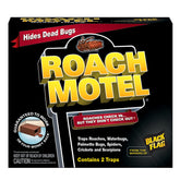 Black Flag Roach Motel trap front view shows discreet, pesticide-free insect control.