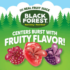 Blackberry flavor pouch from Black Forest Juicy Burst, soft texture.
