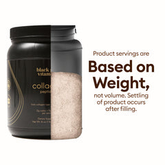 Black Girl Vitamins collagen scoop providing a simple daily serving.