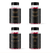 Black Girl Vitamins D3 Gummies bottle boosts energy and daily vitamin D.