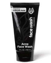 Black Wolf Charcoal Face Wash bottle showing deep cleansing for clearer, oil-free skin.