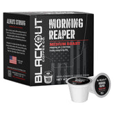 Blackout Coffee Morning Reaper pod pack ready for brewing.
