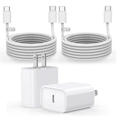 Blduzn Apple MFi 20W USB-C charger block for fast, safe top-ups.