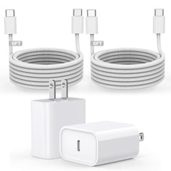 Blduzn Apple MFi 20W charger block for fast charging on iPhone