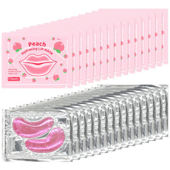 BliBling Lip Mask collagen pink applied for deep hydration