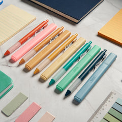 BLIEVE comfortable rubber grip pens reduce hand fatigue.
