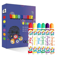 Blimark Bingo Daubers with bright colors for crisp bingo marks and dot art