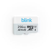 Blink MicroSD card for local storage enables offline video access.