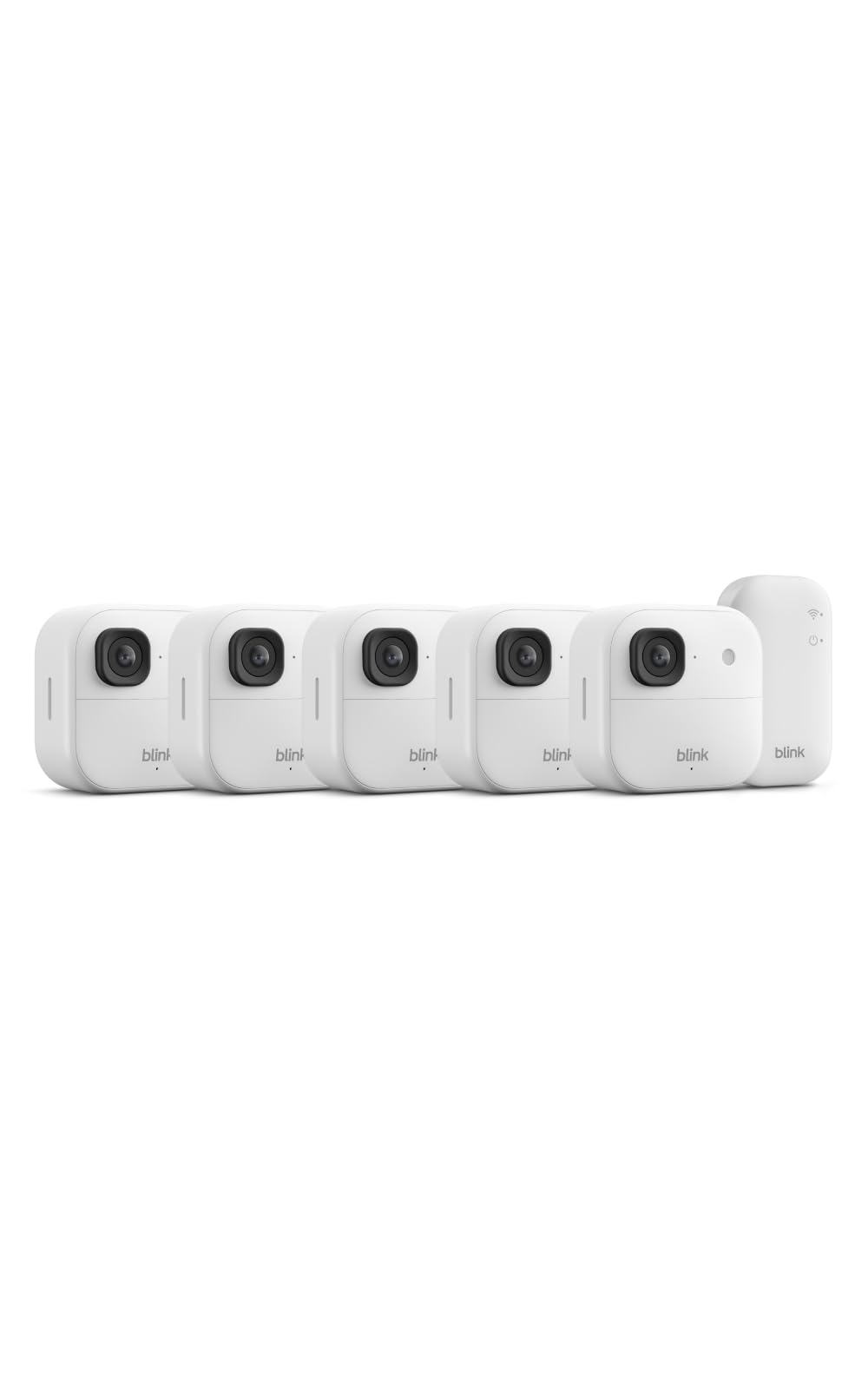 Blink Outdoor 2K+ front view with crisp video for clear surveillance