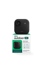 Blink Outdoor 2K+ camera front view for home security with crisp detail