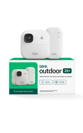 Blink Outdoor 2K+ front view for clear home surveillance.
