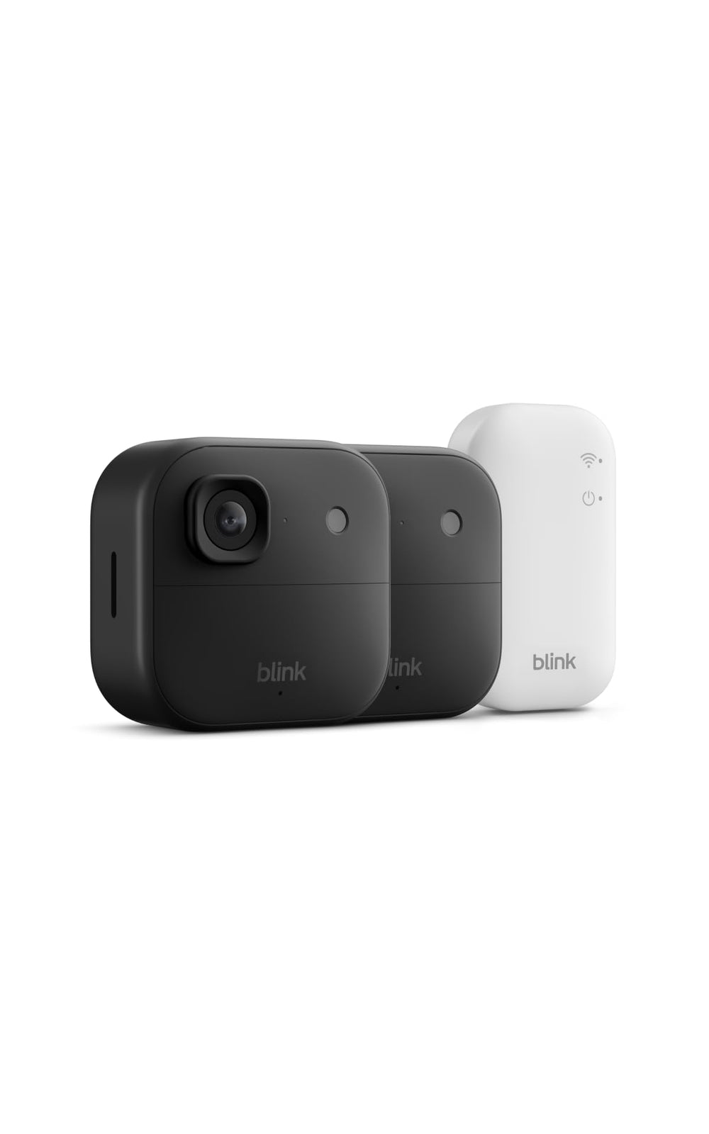 Blink Outdoor 2K+ front view showing rugged outdoor design for security