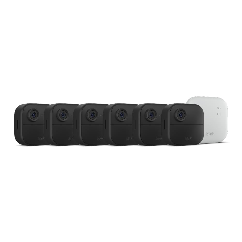 Blink Outdoor 4 XR camera showing extended range for full property surveillance