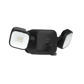 Blink Outdoor Floodlight Mount packaging shows included batteries and kit for quick setup.