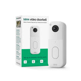 Blink Video Doorbell front door view with head-to-toe imaging and night vision