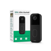 Blink Video Doorbell front view for broad, clear door monitoring.