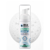 BlinkBetter BetterLids bottle with foaming cleanser for daily eyelid hygiene.