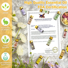 BlissfulBlend Lavender oil bottle for calming ambience and skincare.
