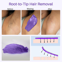 BLITZWAX pre-wax oil bottle helps prepare skin for smoother removal