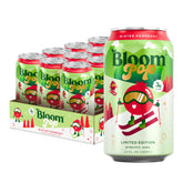 Bloom Pop Winter Pomberry 12oz can shows prebiotic beverage option