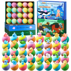 BloomFizzy Ocean Creatures pack bath bombs deliver colorful bath time adventures