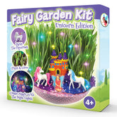 Bloonsy Unicorn Fairy Garden Kit packaging shows a gift-ready display for kids.