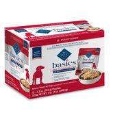 Blue Buffalo Basics salmon topper in gravy highlights real salmon for gentle digestion.