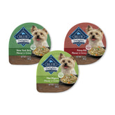 Blue Buffalo Delights Prime Rib cups in gravy for small breeds; real meat first