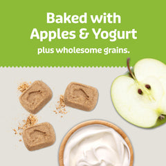Blue Buffalo Health Bars ingredients display apples oats yogurt