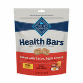 Blue Buffalo Health Bars Mini Bacon Egg Cheese biscuits; ideal bite-sized training rewards