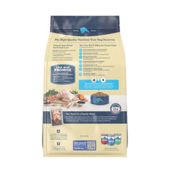 Blue Buffalo Life Protection Senior ingredient panel highlights natural components for seniors.