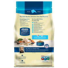 Blue Buffalo Life Protection Small Bite kibble closeup showing bite size