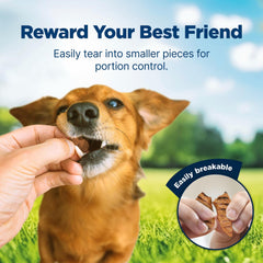 Blue Buffalo Nudges Grillers offers tearable pieces for flexible treats.
