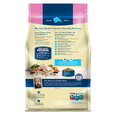 Blue Buffalo close-up shows real chicken first ingredient for quality protein