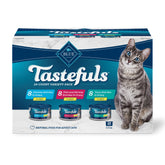 Blue Buffalo Tastefuls Tuna Entrée in Gravy for cats, premium protein and moisture.
