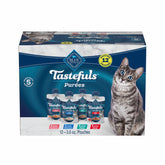 Blue Buffalo Tastefuls Purees silky texture enhances palatability and hydration.
