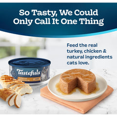 Blue Buffalo Tastefuls natural ingredients line supports wholesome meals.